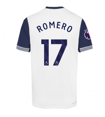 Tottenham Hotspur Cristian Romero #17 Replika Hjemmebanetrøje 2024-25 Kortærmet
